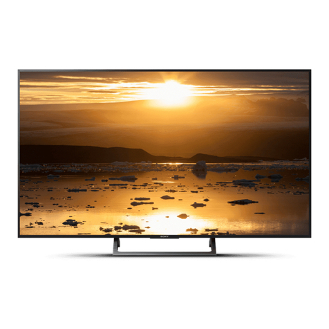 Sony BRAVIA KD-65X7000E User manual