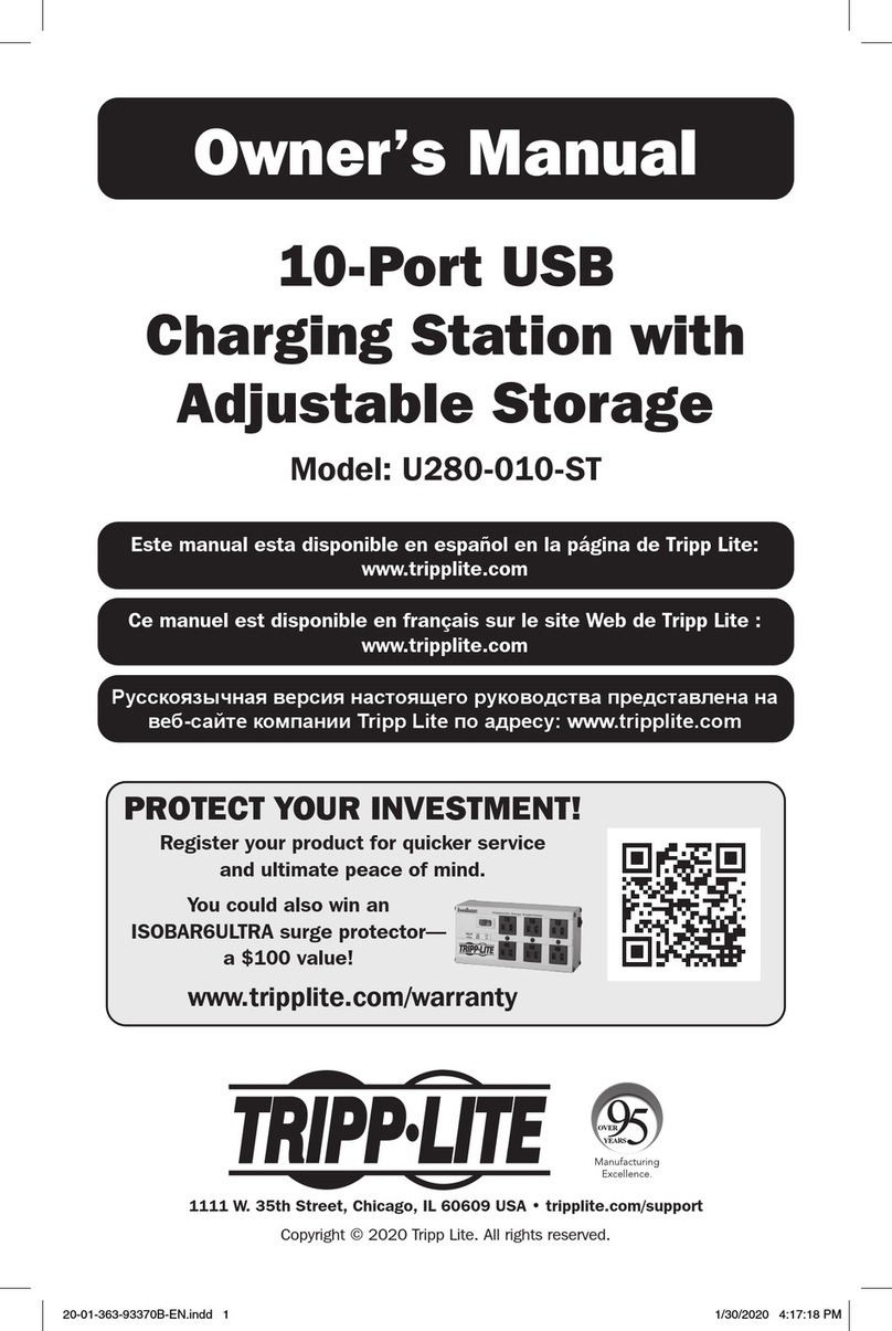 Tripp Lite U280-010-ST owner's manual Tripp Lite U280-010-ST owner's manual