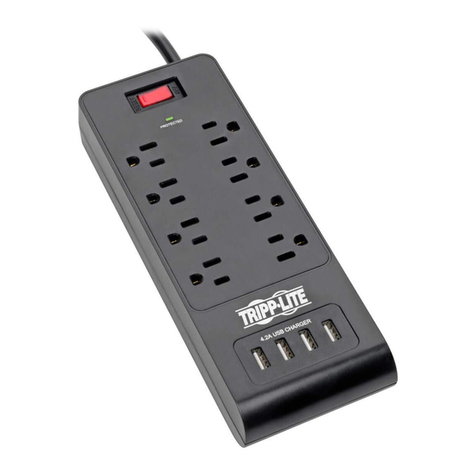 Tripp Lite Protect It! TLP664USBB User manual Tripp Lite Protect It! TLP664USBB User manual