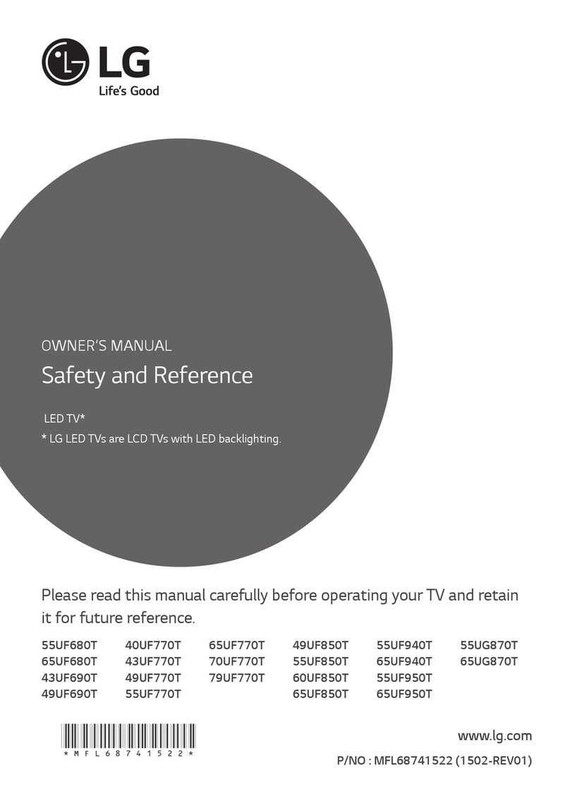 LG 43UF690T User manual