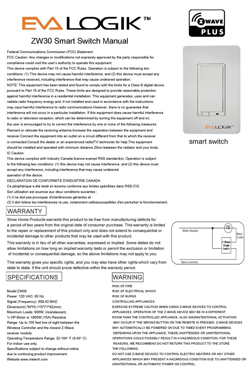 EVA Logik ZW30 manual