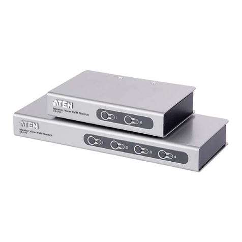 ATEN Master View CS-72EC User manual