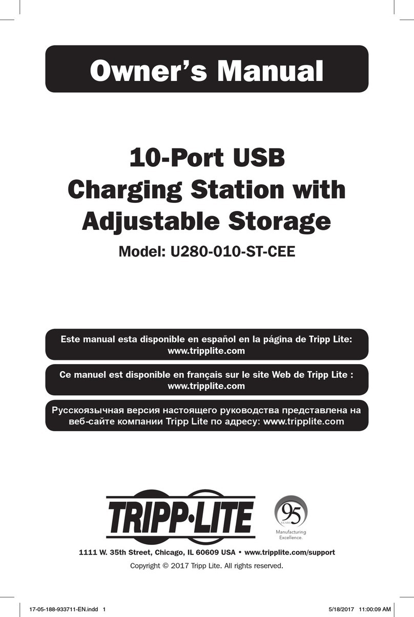 Tripp Lite U280-010-ST-CEE owner's manual