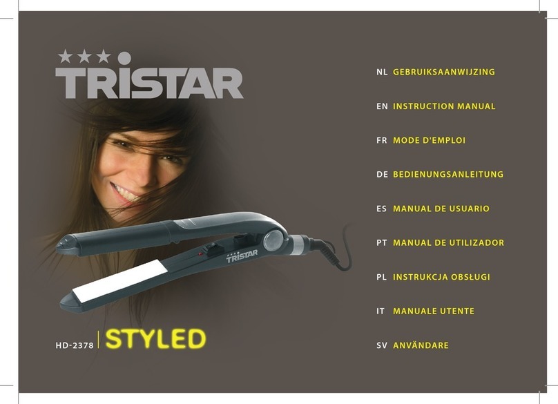 TriStar STYLED HD-2378 instruction manual