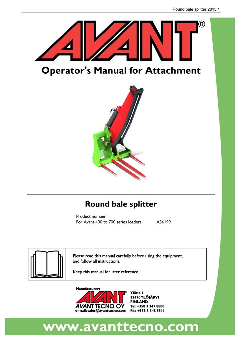Avantco A36199 User manual