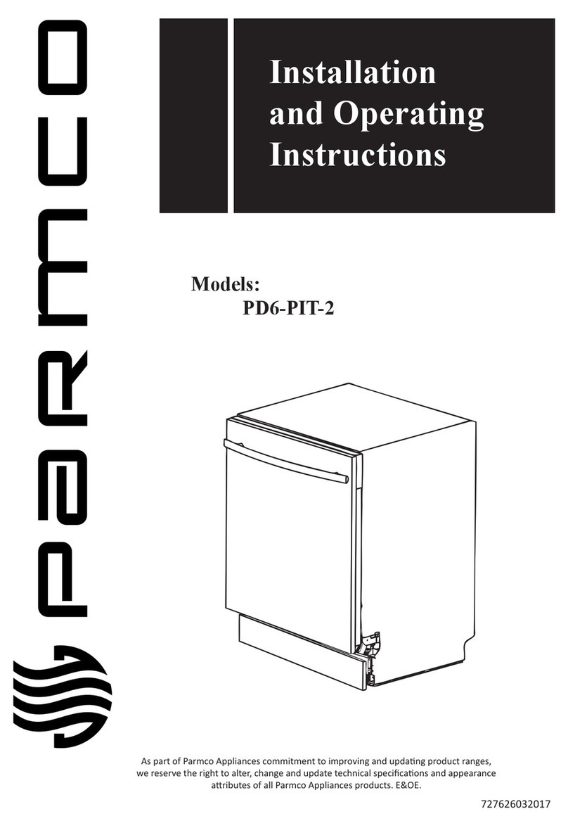Parmco PD6-PIT-2 Installation and operating instructions