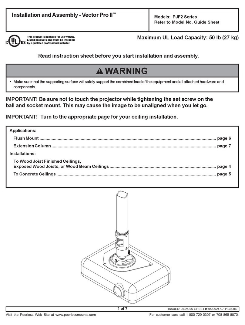 PEERLESS Vector Pro II PJF2 Series Guide