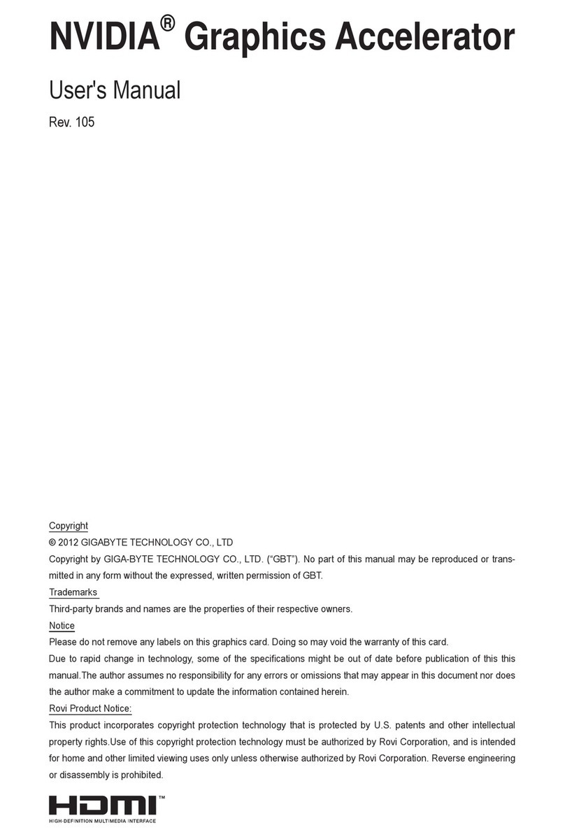 Gigabyte NVIDIA GV-N1060IXOC-6GD user manual