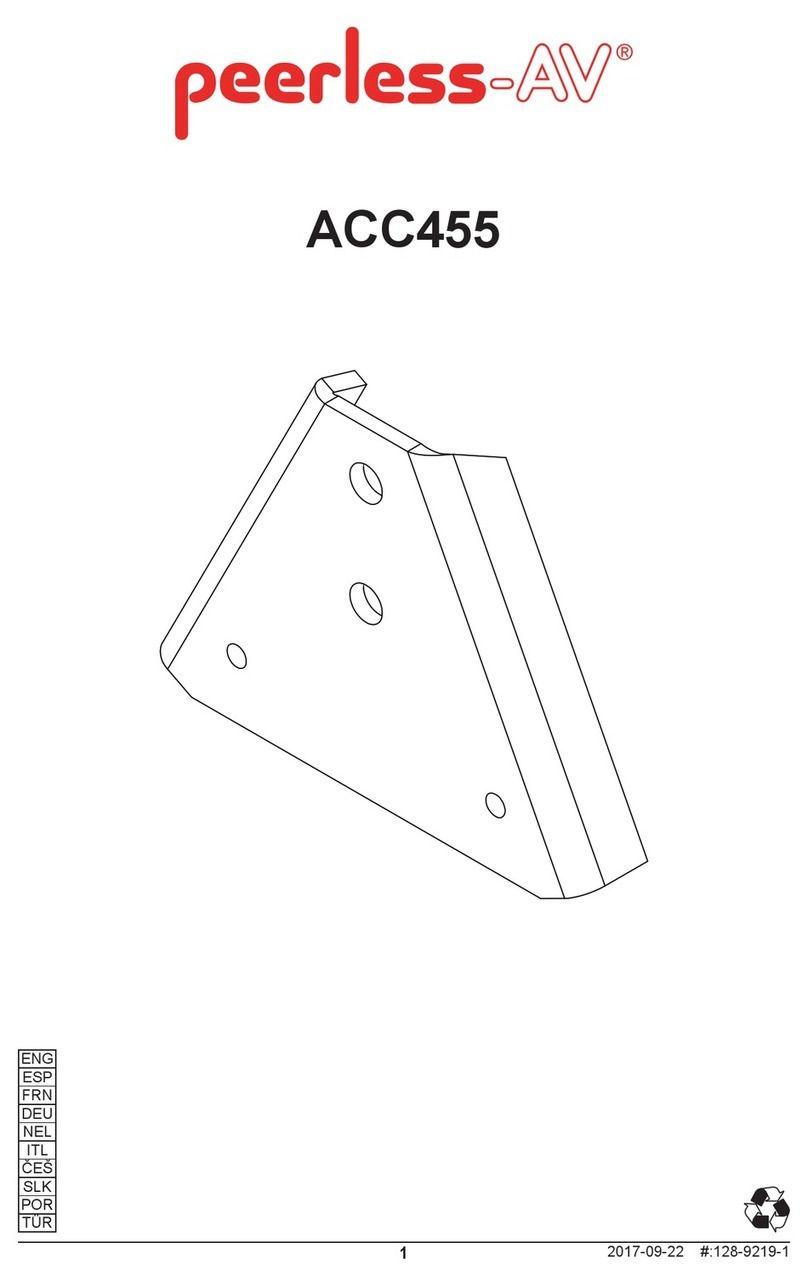 peerless-AV ACC455 manual