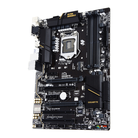 Gigabyte GA-H170-D3H user manual