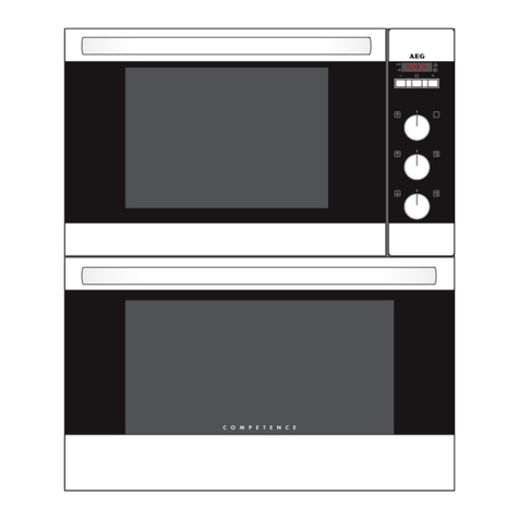 AEG COMPETENCE U3100-4B Installation and operating instructions AEG COMPETENCE U3100-4B Installation and operating instructions