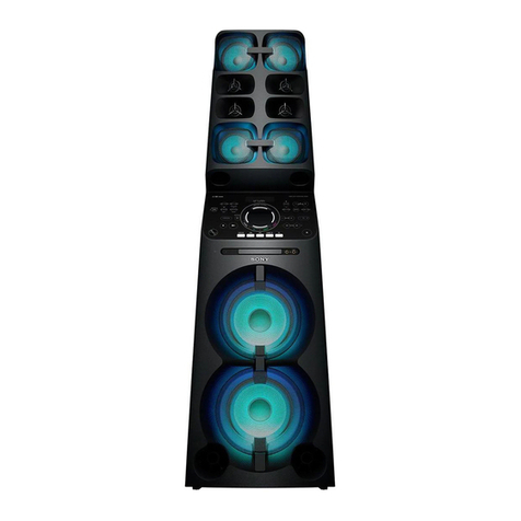 Sony SA-V90DW Reference guide