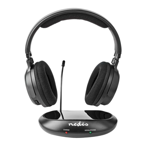 nedis BlackHPRF200BK User manual