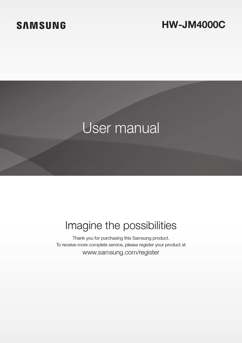 Samsung HW-JM4000C User manual