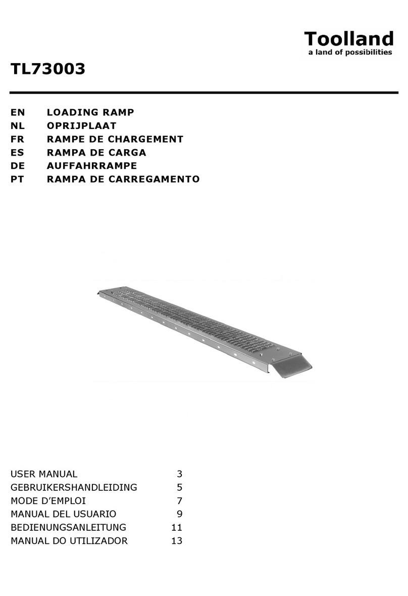 Toolland TL73003 user manual