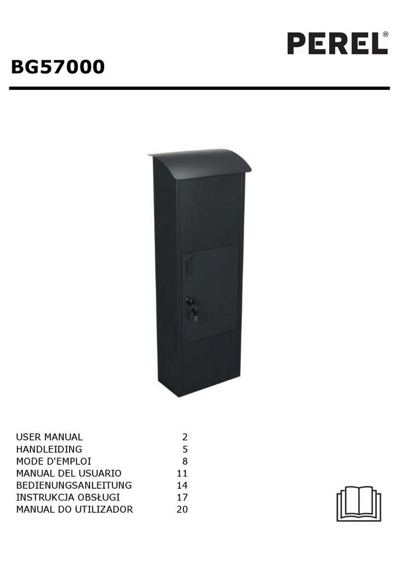Perel BG57000 user manual