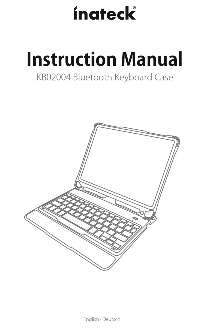 Inateck KB02004 instruction manual