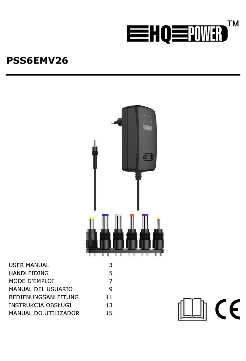HQ Power PSS6EMV26 user manual