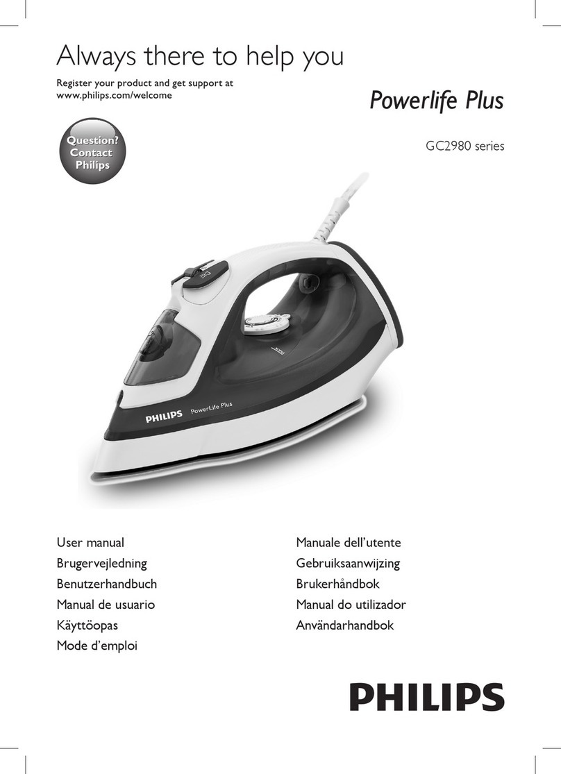 Philips Powerlife Plus GC2982/30 User manual