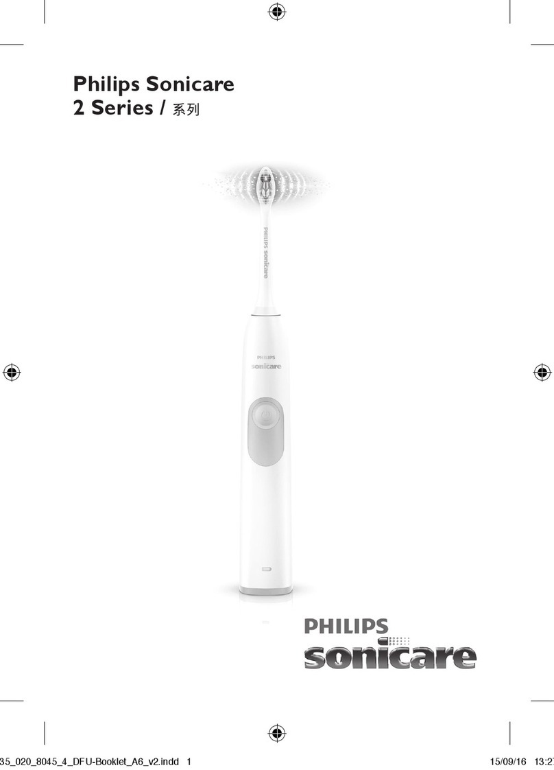 Philips Sonicare HX6231/08 User manual Philips Sonicare HX6231/08 User manual
