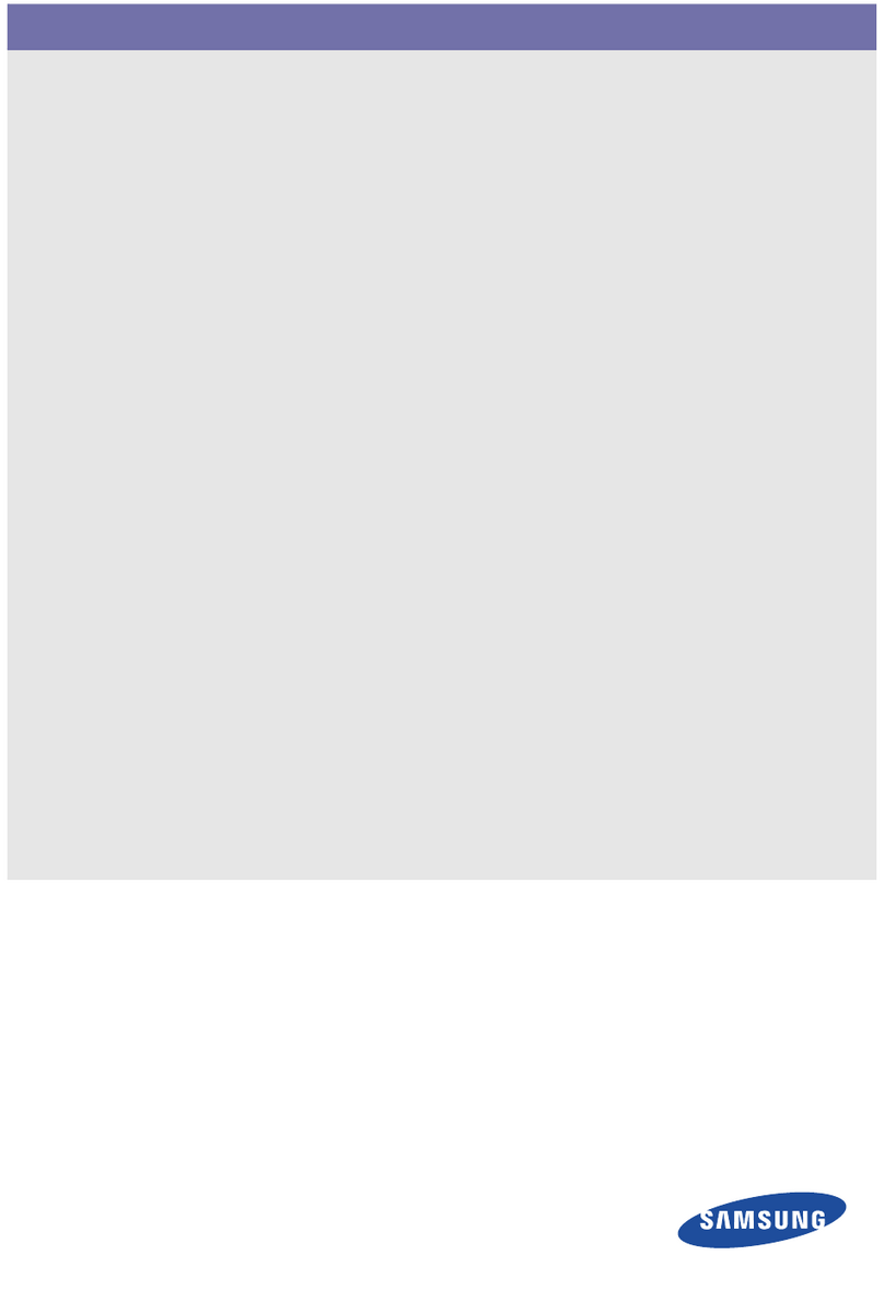 Samsung SP-M205W User manual