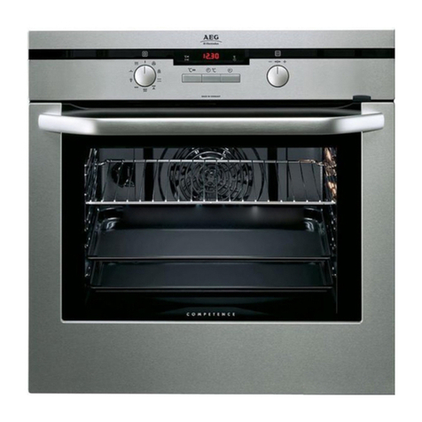 AEG COMPETENCE B5741-4-W User information