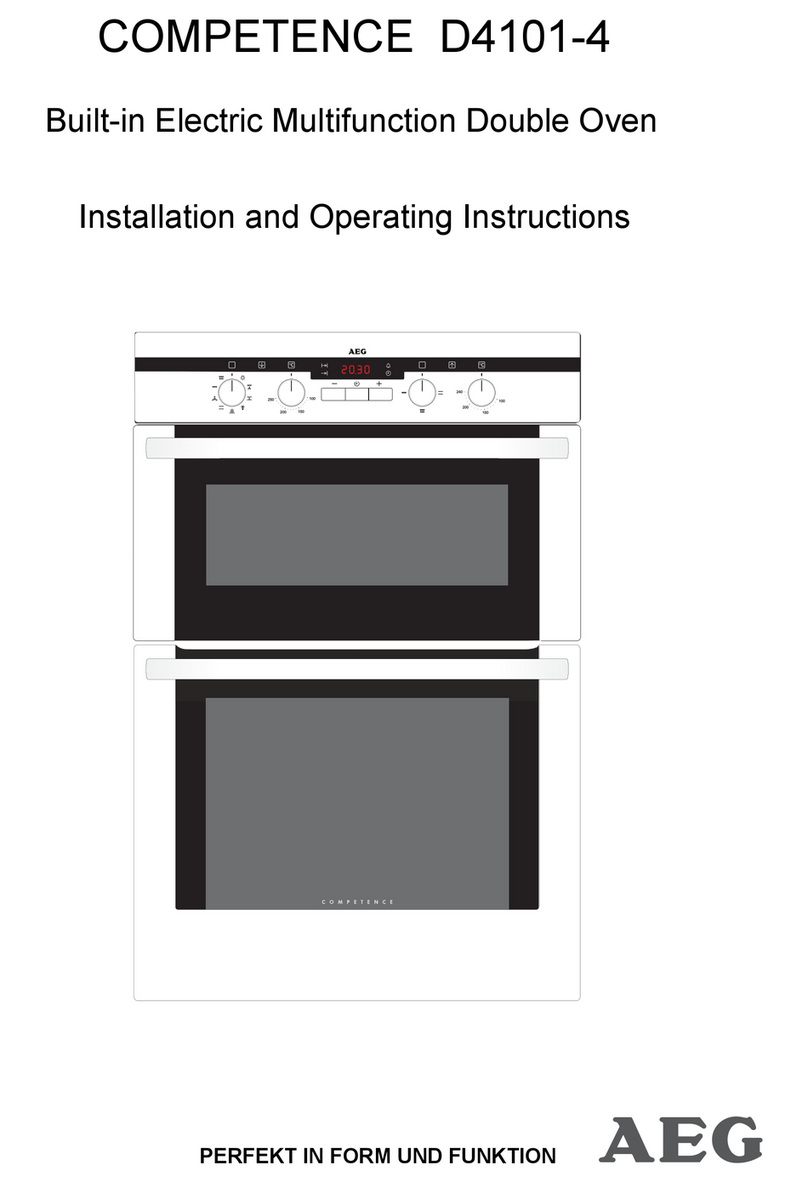 AEG COMPETENCE D4101-4B User manual