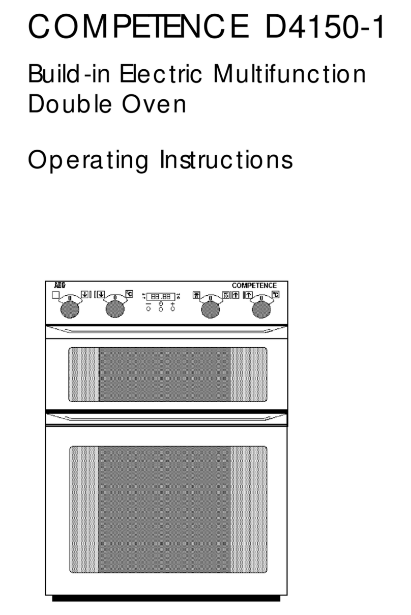 AEG COMPETENCE CD4150-1B operating instructions
