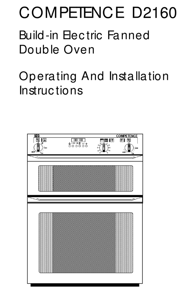 AEG COMPETENCE D2160G User manual