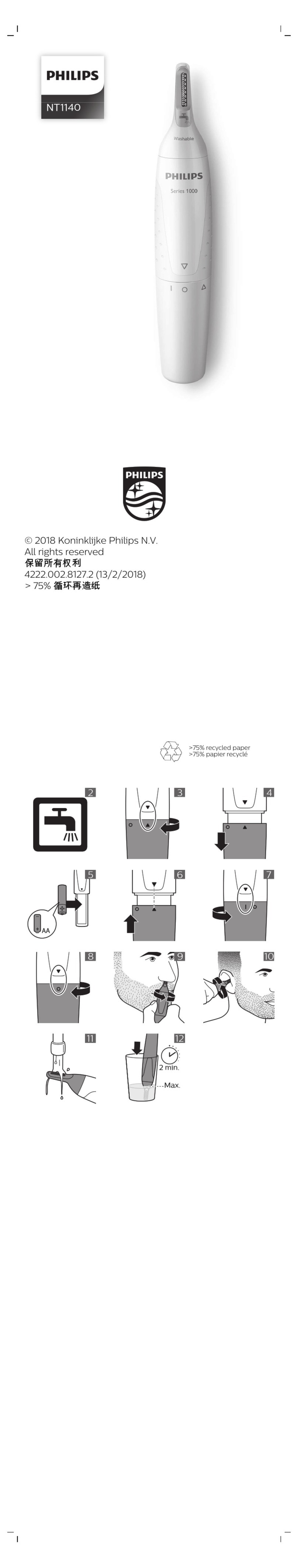Philips NT1140 User manual