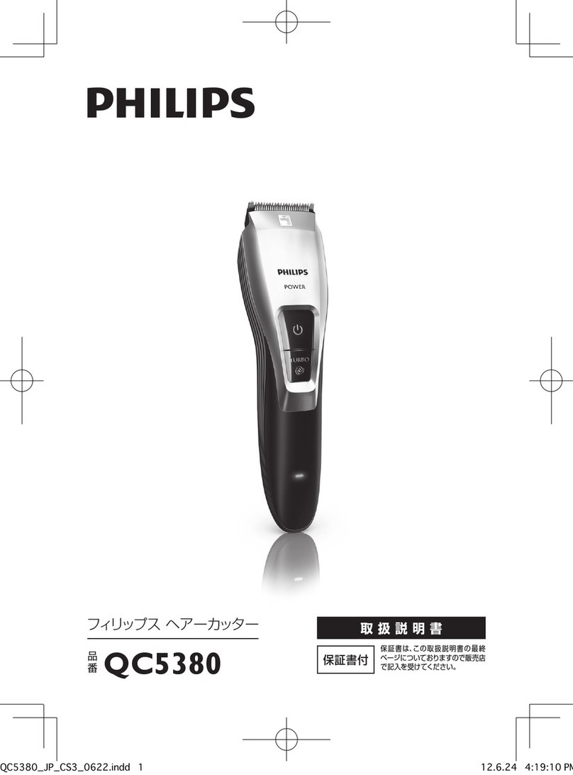 Philips QC5380/15 user manual