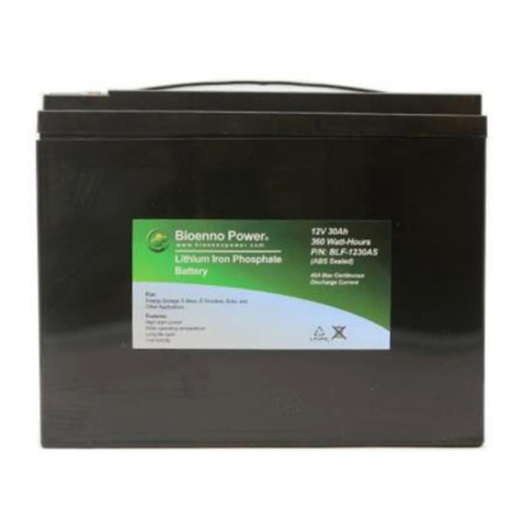 Bioenno Power BLF-1230AS user manual