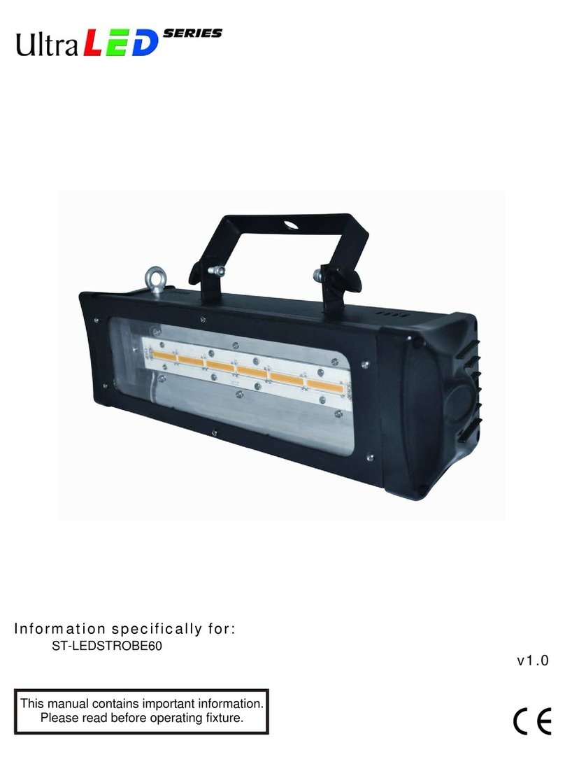 Techni-Lux ST-LEDSTROBE60 User manual Techni-Lux ST-LEDSTROBE60 User manual