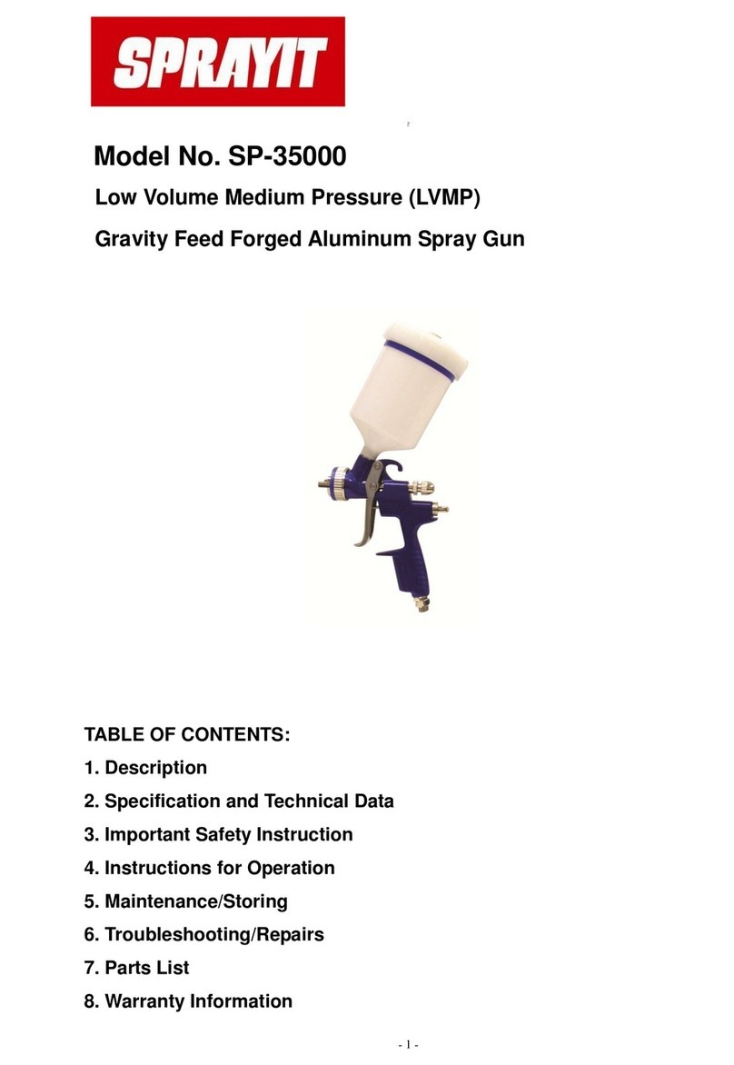 Sprayit SP-35000 manual