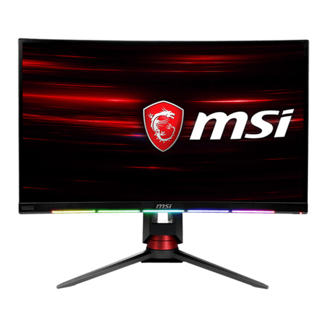 MSI Optix MPG27CQ2 User manual MSI Optix MPG27CQ2 User manual