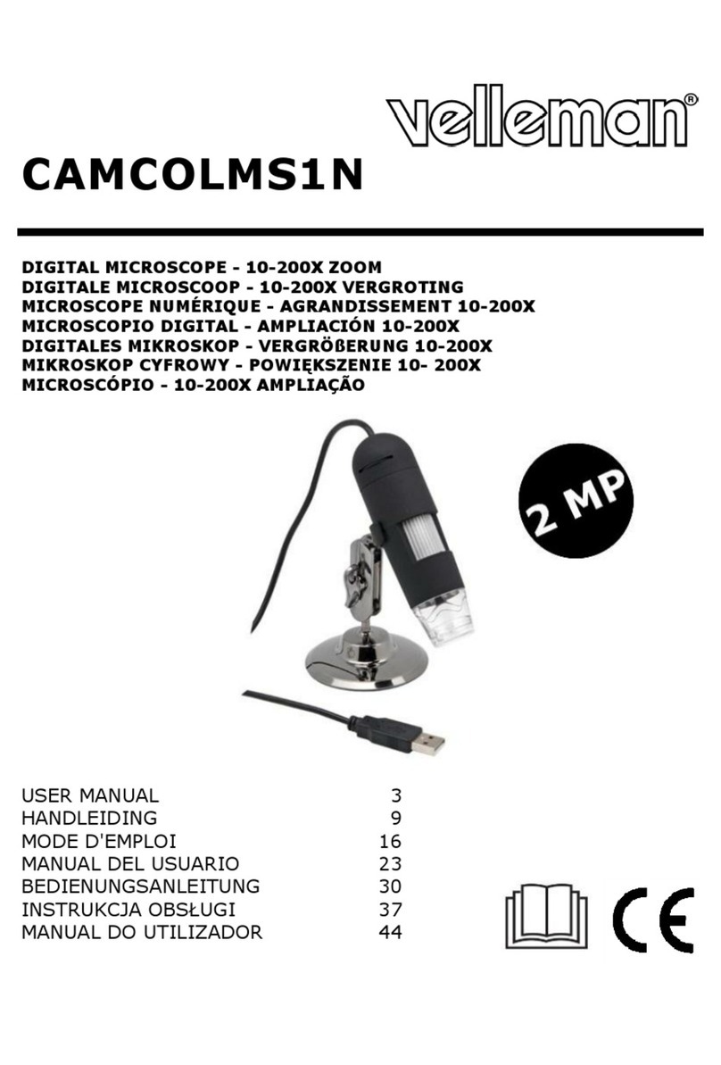 Velleman CAMCOLMS1N user manual
