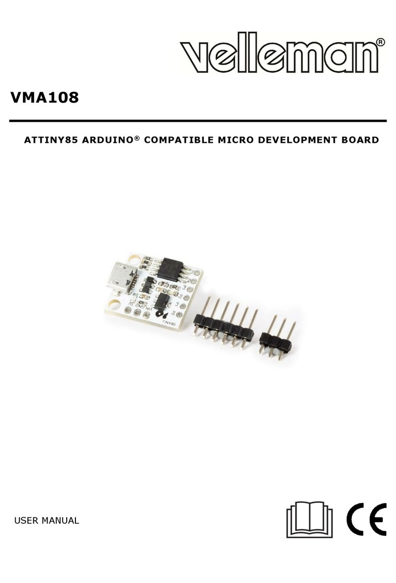 Velleman VMA108 user manual