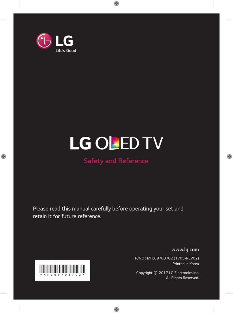 LG OLED65B7T.ATR Parts list manual