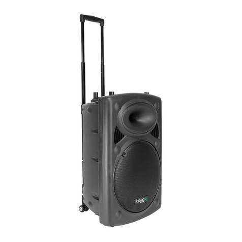 Ibiza sound PORT15VHF-BT User manual