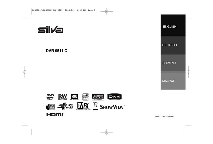 LG silva DVR9511C manual