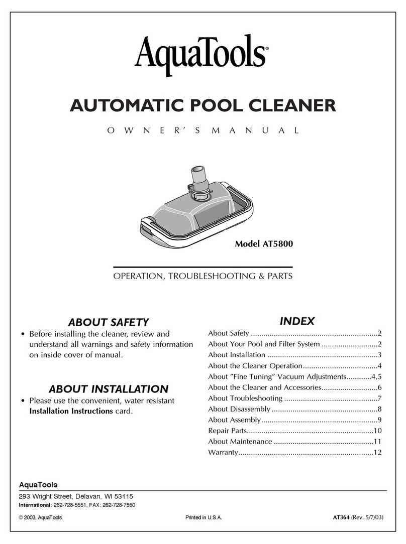 AquaTools AT5800 owner's manual