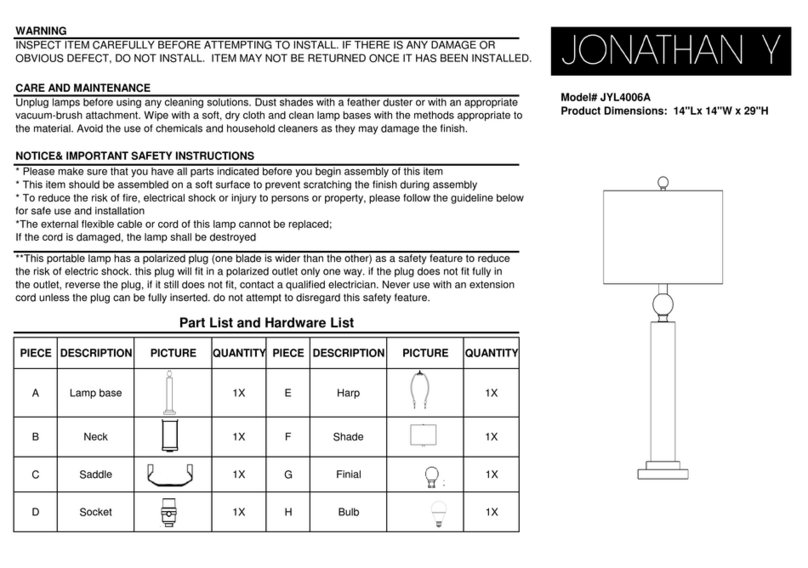 JONATHAN Y JYL4006A quick start guide