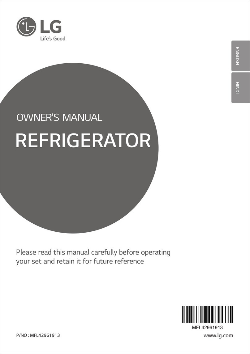 LG GL-B181RDSW User manual
