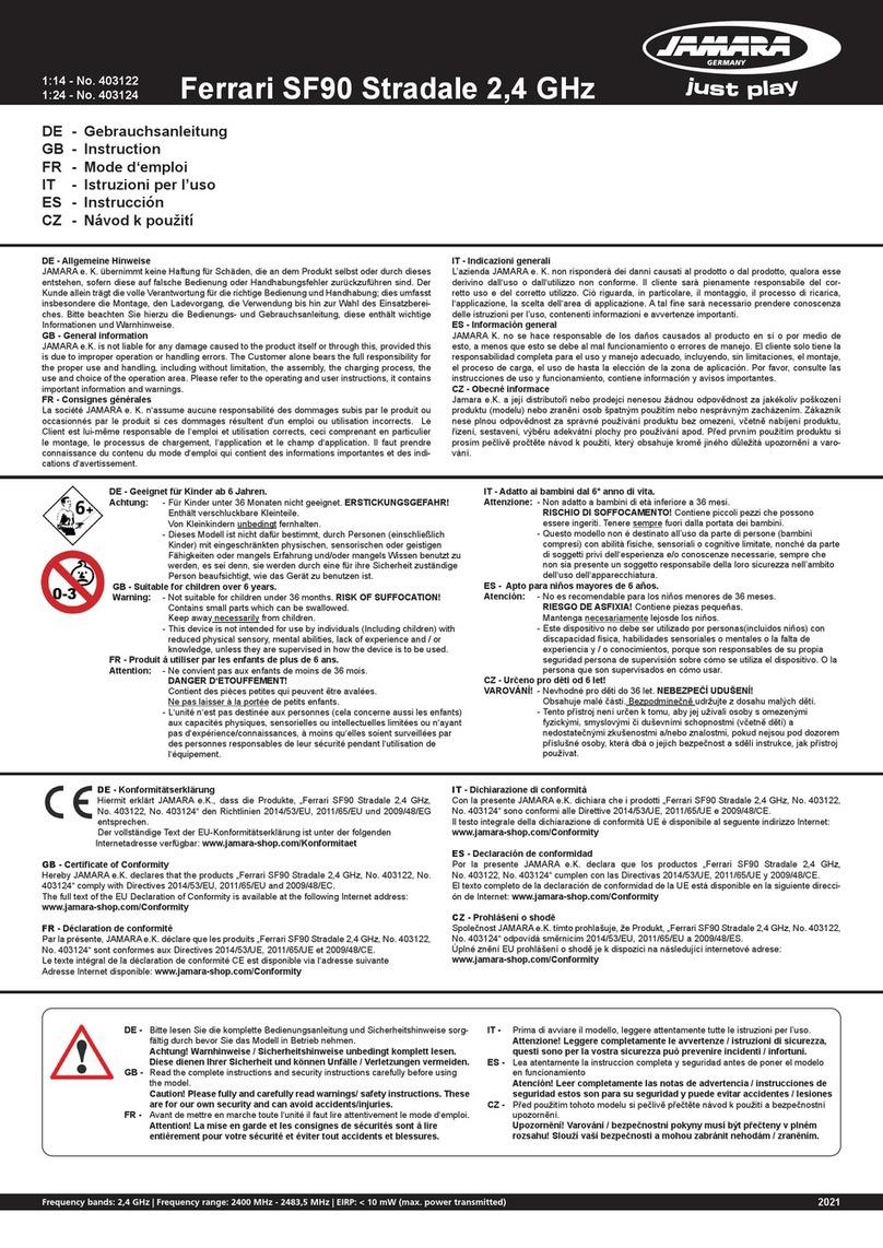 Jamara 403124 instructions