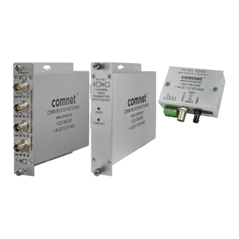 Comnet FVR10C1M1 User manual