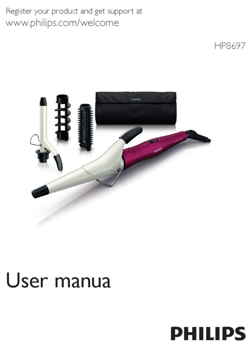 Philips HP8697 User manual Philips HP8697 User manual