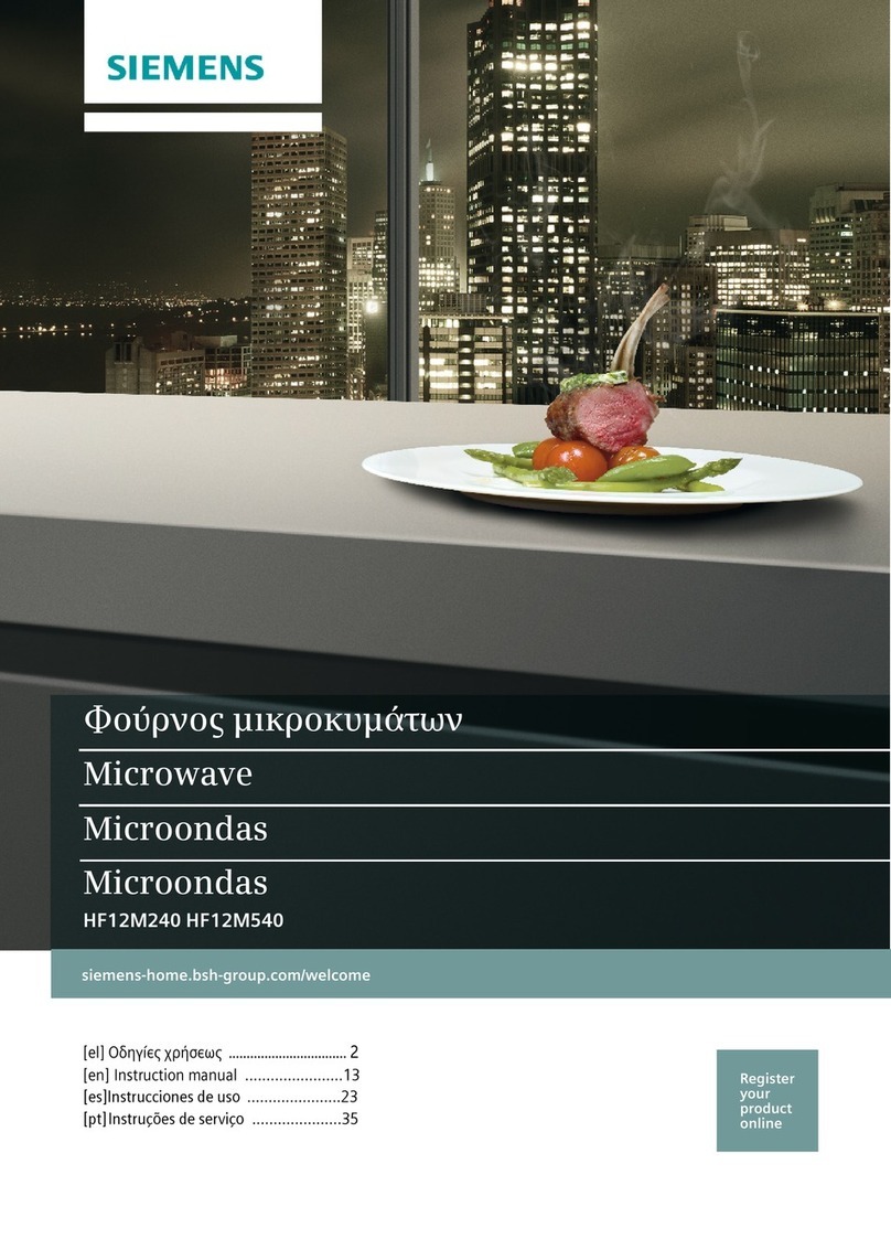 Siemens HF12M540 User manual