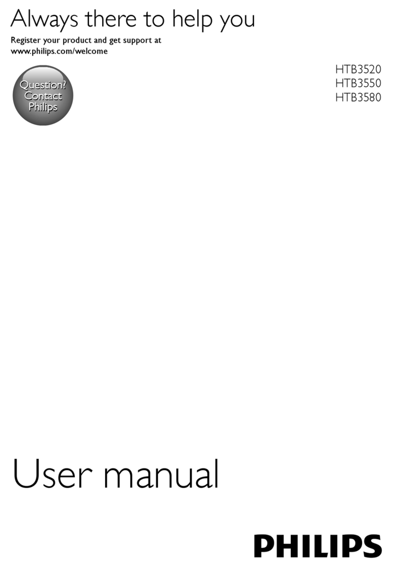 Philips HTB3580/79 user manual