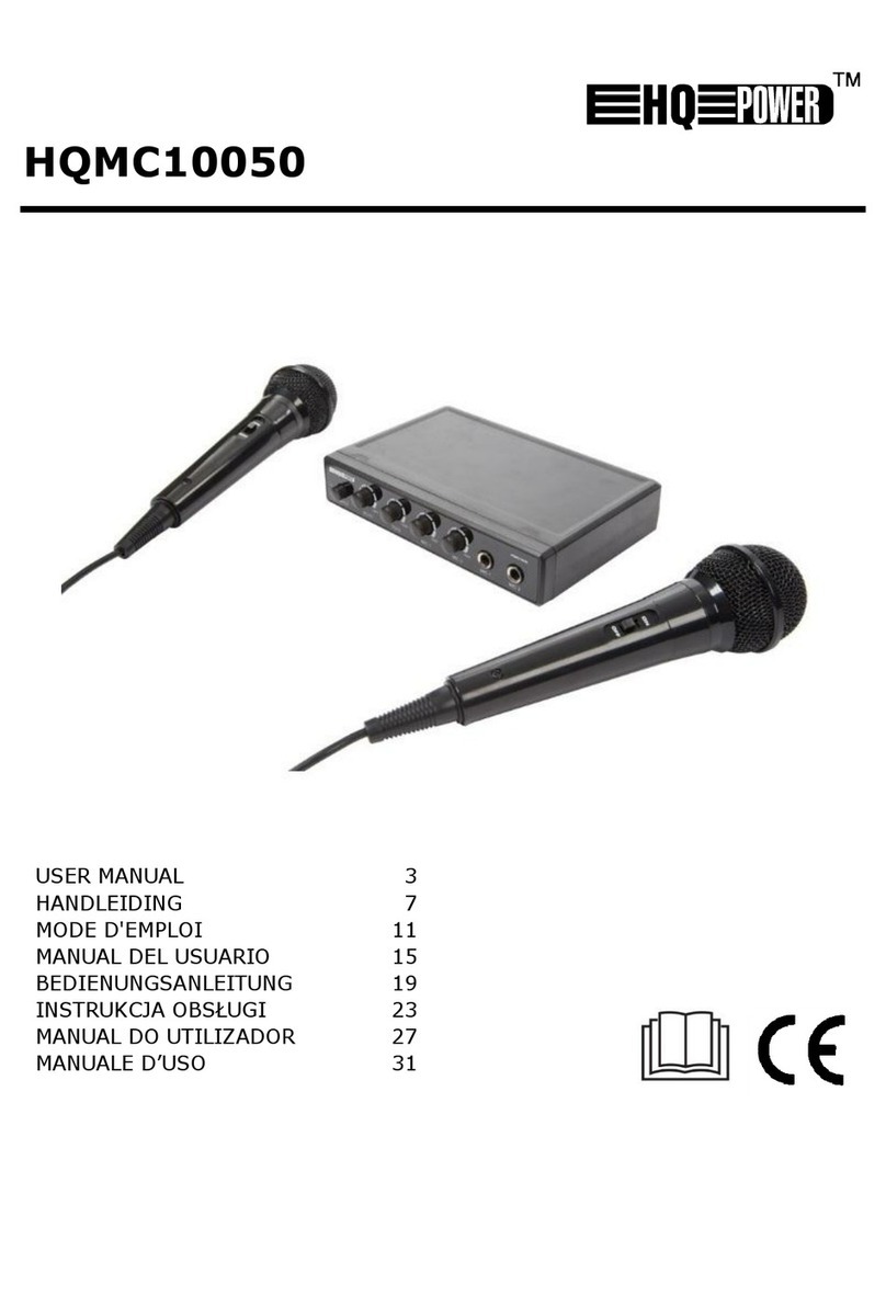 HQ Power HQMC10050 user manual