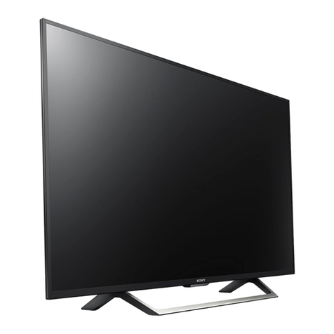 Sony Bravia KDL-49WE7 Series User manual